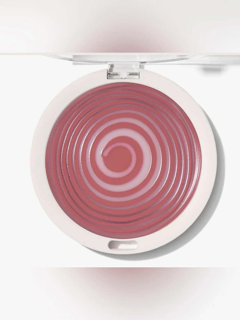 New Morphe Huephoric Rush Swirled Cream Blush in Intoxicated rose mauve